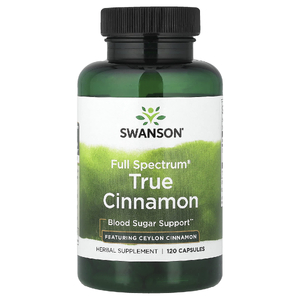 Swanson Vitamins, Full Spectrum®, корица, 120 капсул (300 мг в 1 капсуле)
