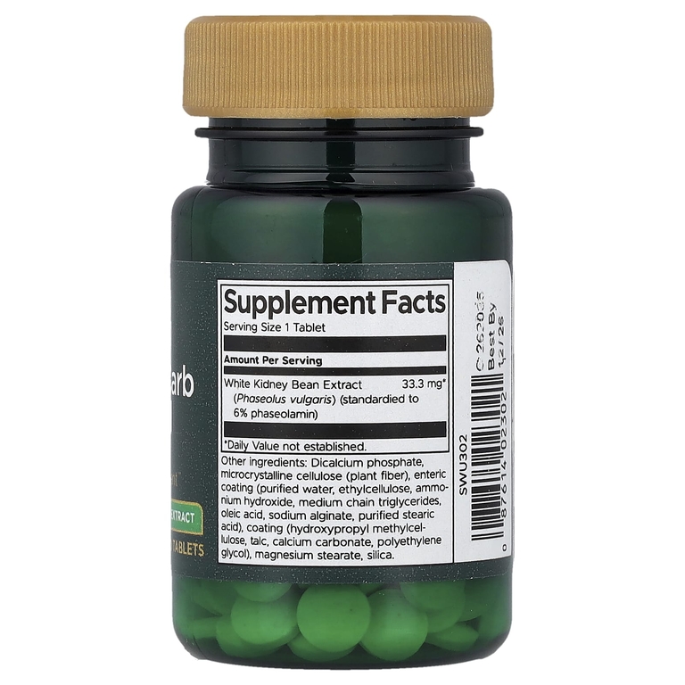 Swanson Vitamins, Ultimate Carb Control, C-120X, 90 таблеток (33,3 мг в одной таблетке)