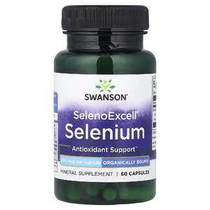 Swanson Vitamins, SelenoExcell®, селен, 200 мкг, 60 капсул