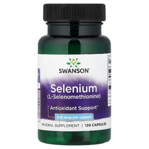 Swanson Vitamins, Селен, 200 мкг, 120 капсул