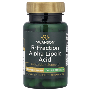 Swanson Vitamins, R-фракция, альфа-липоевая кислота, 100 мг, 60 капсул