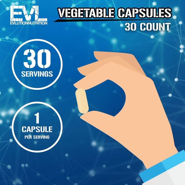 EVLution Nutrition, Fadogia Agrestis, 600 мг, 30 растительных капсул