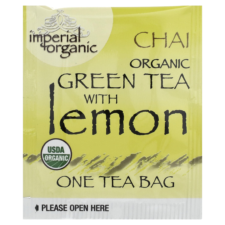 Uncle Lee's Tea, зеленый чай с лимоном, 18 чайных пакетиков, 32,4 г (1,14 унции)