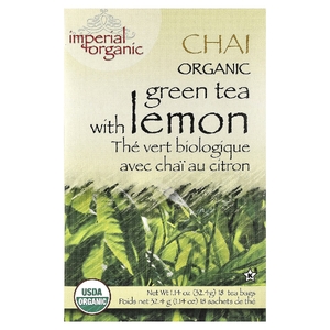 Uncle Lee's Tea, зеленый чай с лимоном, 18 чайных пакетиков, 32,4 г (1,14 унции)