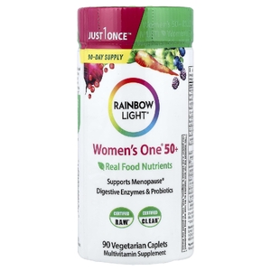 Rainbow Light, Women's One™, мультивитамины для ежедневного приема старше 50 лет, высокая эффективность, 90 вегетарианских таблеток