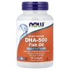 NOW Foods, рыбий жир с ДГК 500, 90 капсул