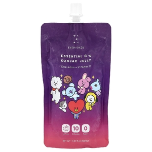 Everydaze, Sweet Jelly C, желе из конжака на растительной основе, личи, 150 мл (5,07 жидк. унц.)