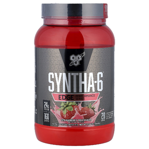 BSN, Syntha-6® Edge, протеиновая смесь для приготовления напитка, клубничный молочный коктейль, 1,06 кг (2,34 фунта)