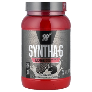 BSN, Syntha-6 Edge®, протеиновая смесь для приготовления напитка, печенье и сливки, 1,12 кг (2,47 фунта)