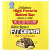 FITCRUNCH, Запеченный батончик с высоким содержанием протеина, шоколад и арахисовая паста, 9 батончиков, 46 г (1,62 унции)