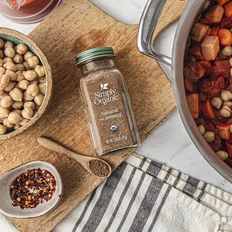 Simply Organic, Приправа бахарат, 71 г (2,5 унции)