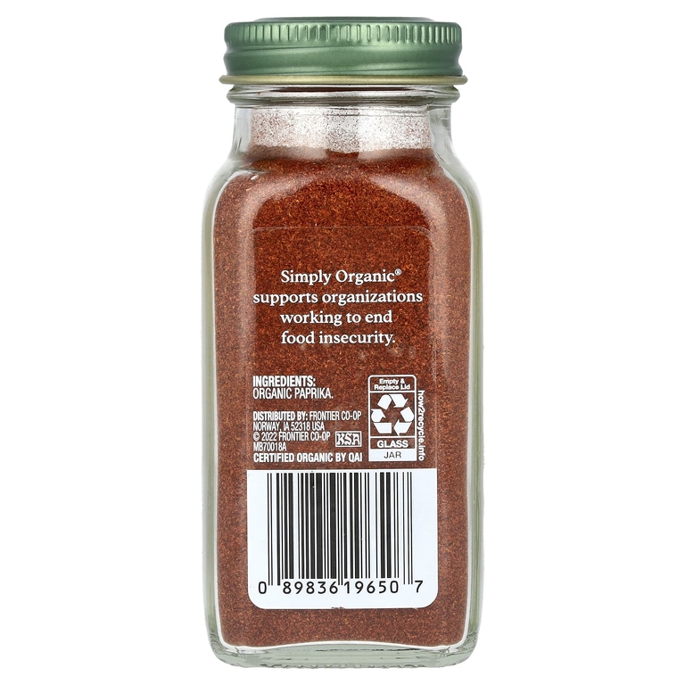 Simply Organic, Острая паприка, 81 г (2,86 унции)