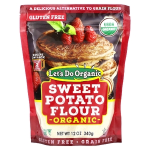 Let's Do Organic, Let's Do Organic, органическая бататная мука, 340 г (12 унций)