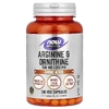 NOW Foods, Sports, аргинин и орнитин, 100 растительных капсул