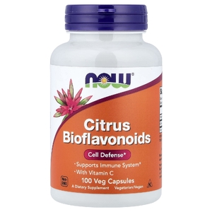 NOW Foods, Цитрусовые биофлавоноиды, 100 растительных капсул