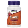 NOW Foods, E-400, 268 мг (400 МЕ), 50 мягких таблеток