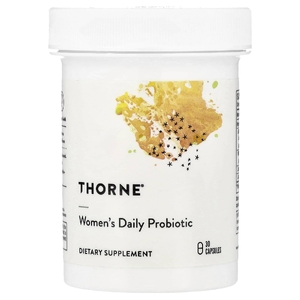 Thorne, ежедневный пробиотик для женщин, 30 капсул