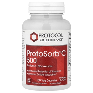 Protocol for Life Balance, ProtoSorb™C 500, 100 растительных капсул