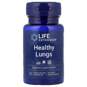 Life Extension, Healthy Lungs, 30 вегетарианских капсул