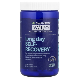 Swanson WIO, Long Day Self-Recovery ™, 60 капсул (Товар снят с продажи) 