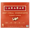Larabar, батончик с натуральными фруктами и орехами, печенье из кешью, 6 батончиков по 48 г (1,7 унции)