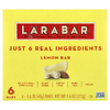 Larabar, Real Fruit & Nut Bar™, со вкусом лимона, 6 батончиков по 45 г (1,6 унции)