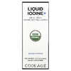 Codeage, жидкий йод+, с нейтральным вкусом, 59,2 мл (2 жидк. унции)