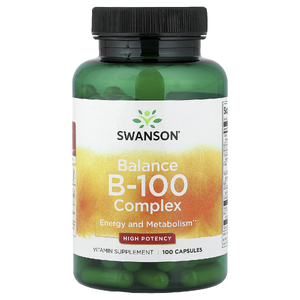 Swanson, Balance B-100, комплекс, 100 капсул