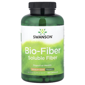 Swanson Vitamins, Био-клетчатка, 750 мг, 180 капсул