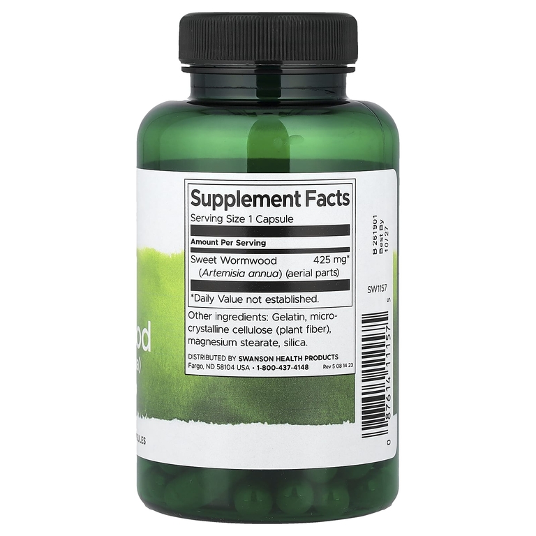 Swanson Vitamins, Full Spectrum®, полынь однолетняя, 425 мг, 90 капсул