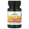 Swanson Vitamins, витамин D3, 25 мкг (1000 МЕ), 30 капсул