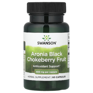 Swanson Vitamins, Черноплодная рябина (черноплодная рябина), 400 мг, 60 капсул