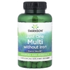 Swanson Vitamins, Just One Complete Multi, мультивитаминный комплекс, без железа, 130 таблеток