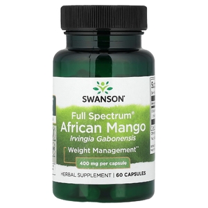 Swanson Vitamins, Full Spectrum®, африканское манго, 400 мг, 60 капсул