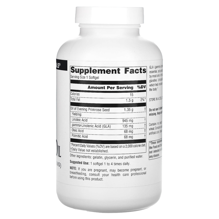 Source Naturals, масло примулы вечерней, 1350 мг, 120 мягких таблеток