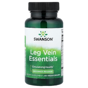 Swanson Vitamins, Лекарства для вен ног, 60 веганских капсул DR