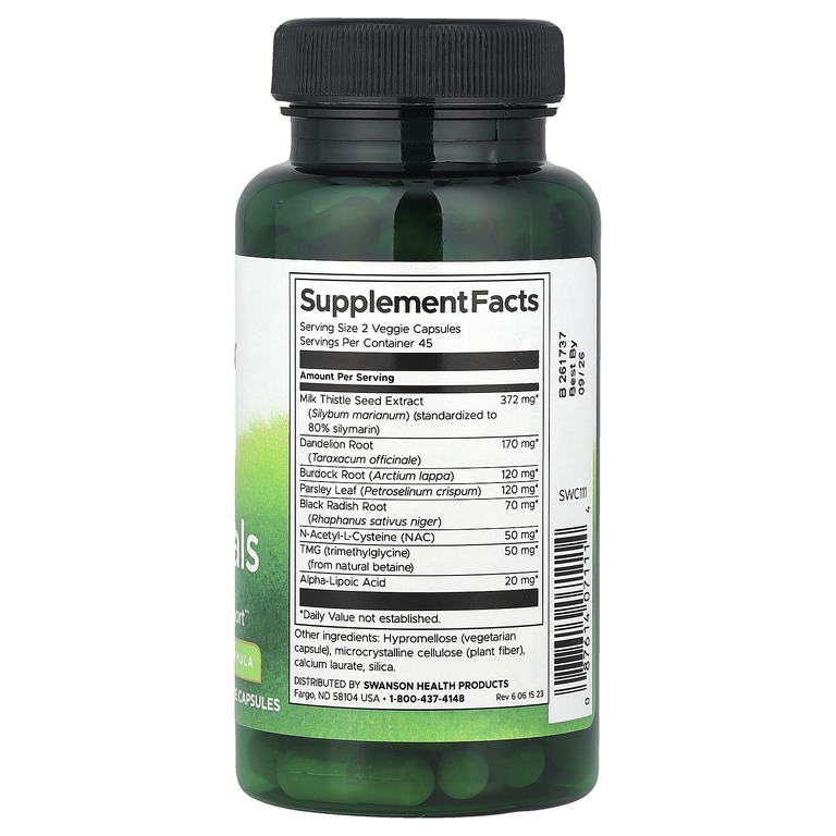 Swanson Vitamins, Liver Essentials, 90 растительных капсул