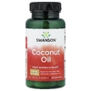 Swanson Vitamins, кокосовое масло, 1000 мг, 60 капсул