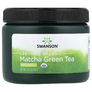 Swanson, сертифицированный органический зеленый чай матча, 50 г (1,76 унции) (Товар снят с продажи) 