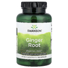 Swanson Vitamins, Корень имбиря, стандартизированная цельная трава, 120 капсул