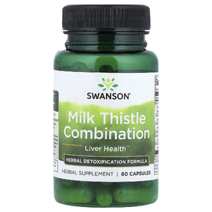 Swanson Vitamins, смесь расторопши, 60 капсул