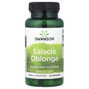 Swanson Vitamins, Салация облонга, 500 мг, 60 капсул