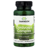 Swanson Vitamins, Комплекс кордицепса с грибами рейши и шиитаке, 60 веганских капсул
