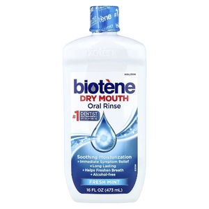 Biotene Dental Products, Ополаскиватель для полости рта от сухости, свежая мята, 473 мл (16 жидк. Унций)