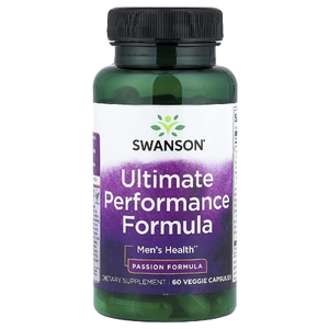 Swanson Vitamins, Ultimate Performance Formula, мужское здоровье, 60 растительных капсул