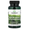 Swanson Vitamins, Лесная голубика и гранат, 60 веганских капсул