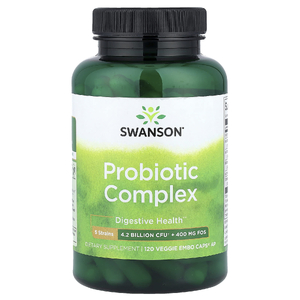 Swanson Vitamins, комплекс пробиотиков, 120 растительных капсул EMBO® AP