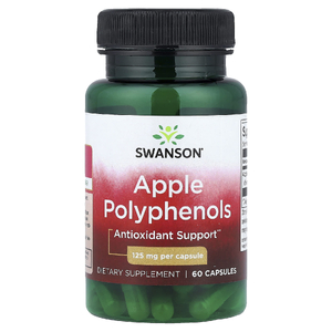 Swanson Vitamins, Яблочные полифенолы, 125 мг, 60 капсул