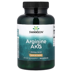 Swanson Vitamins, Аргинин AKG, 1 г, 90 капсул