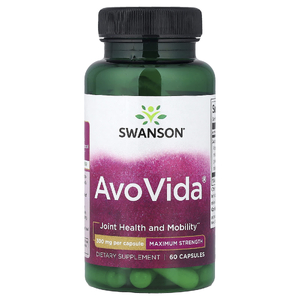 Swanson Vitamins, AvoVida®, максимальная сила действия, 300 мг, 60 капсул